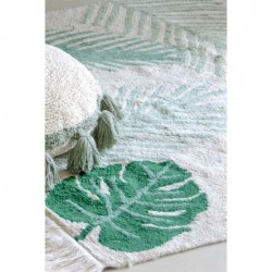 Alfombra Lavable Tropical Green - Lorena Canals - The Oh Store