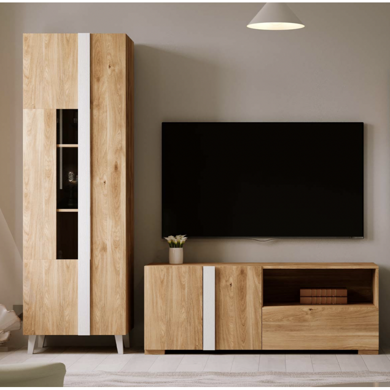 Mueble tv Diseño Nórdico Ovre Roble