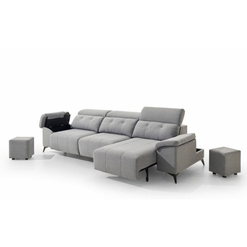 Vista alternativa de Sofá Chaise Longue Asientos...