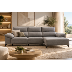 Sofá Chaise Longue Asientos...