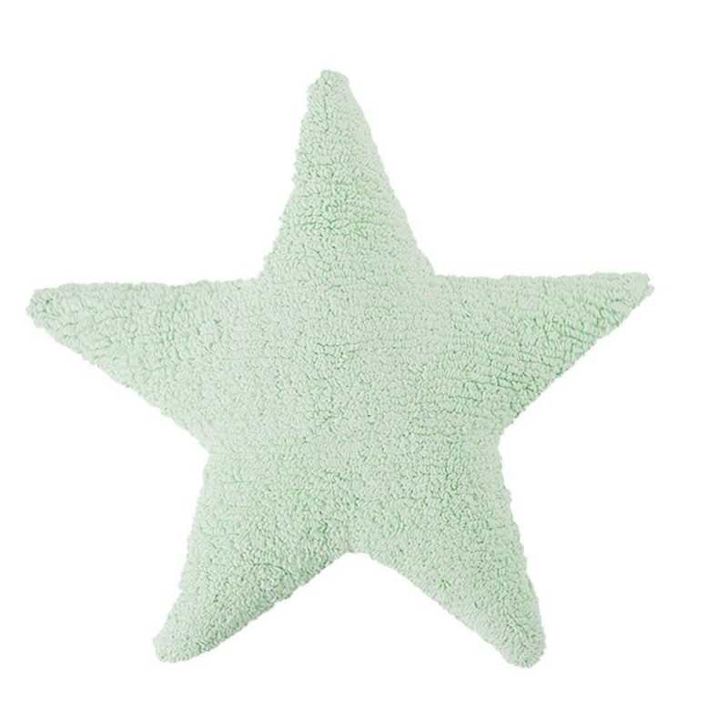 Cojín Lavable Star Soft Mint Lorena Canals