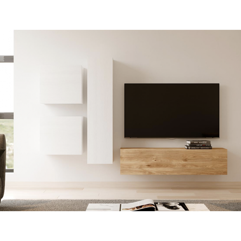 Mueble TV Nórdico a suelo o para colgar Tris - Compra Online