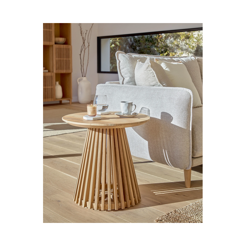 Mesa auxiliar 50cm Jericó (Natural)