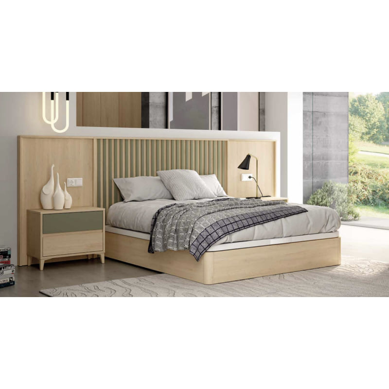 Cabecero de cama con laterales Maxim