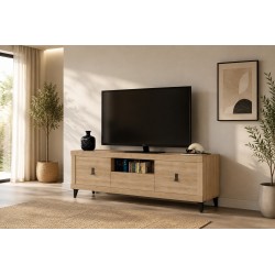 Mueble TV roble